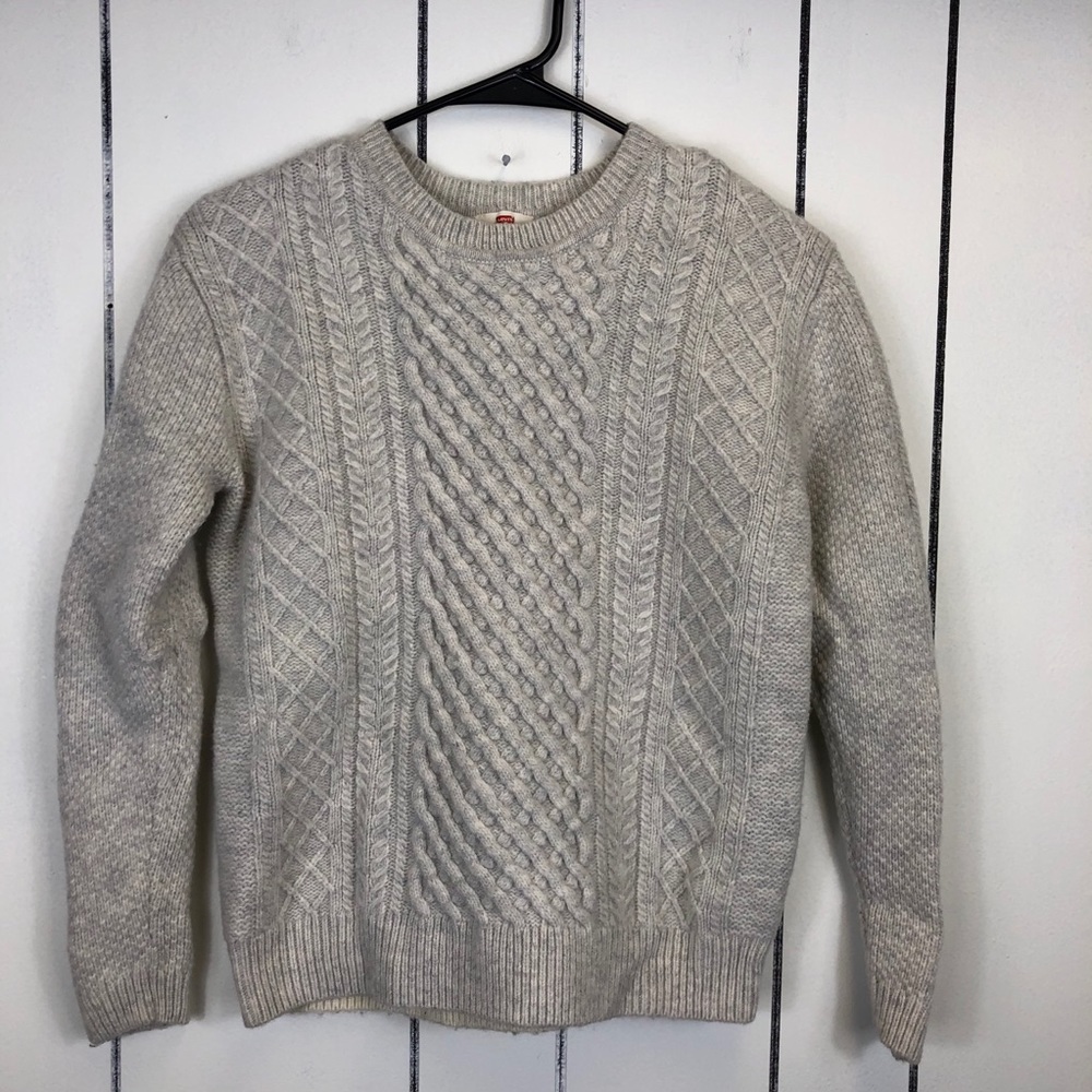 Levi’s Wool‎ Cable Knit Sweater Sz S
